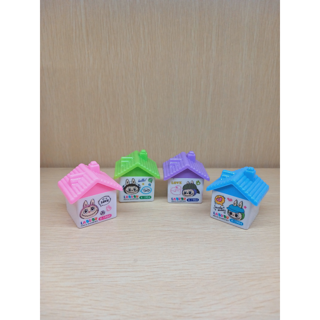 

Mini Rautan Pensil Manual 2 Lubang Karakter Lucu