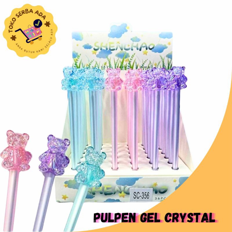 

Pulpen Gel Crystal - Pulpen Fancy Gel Crystal - Pulpen Gel Fancy Murah