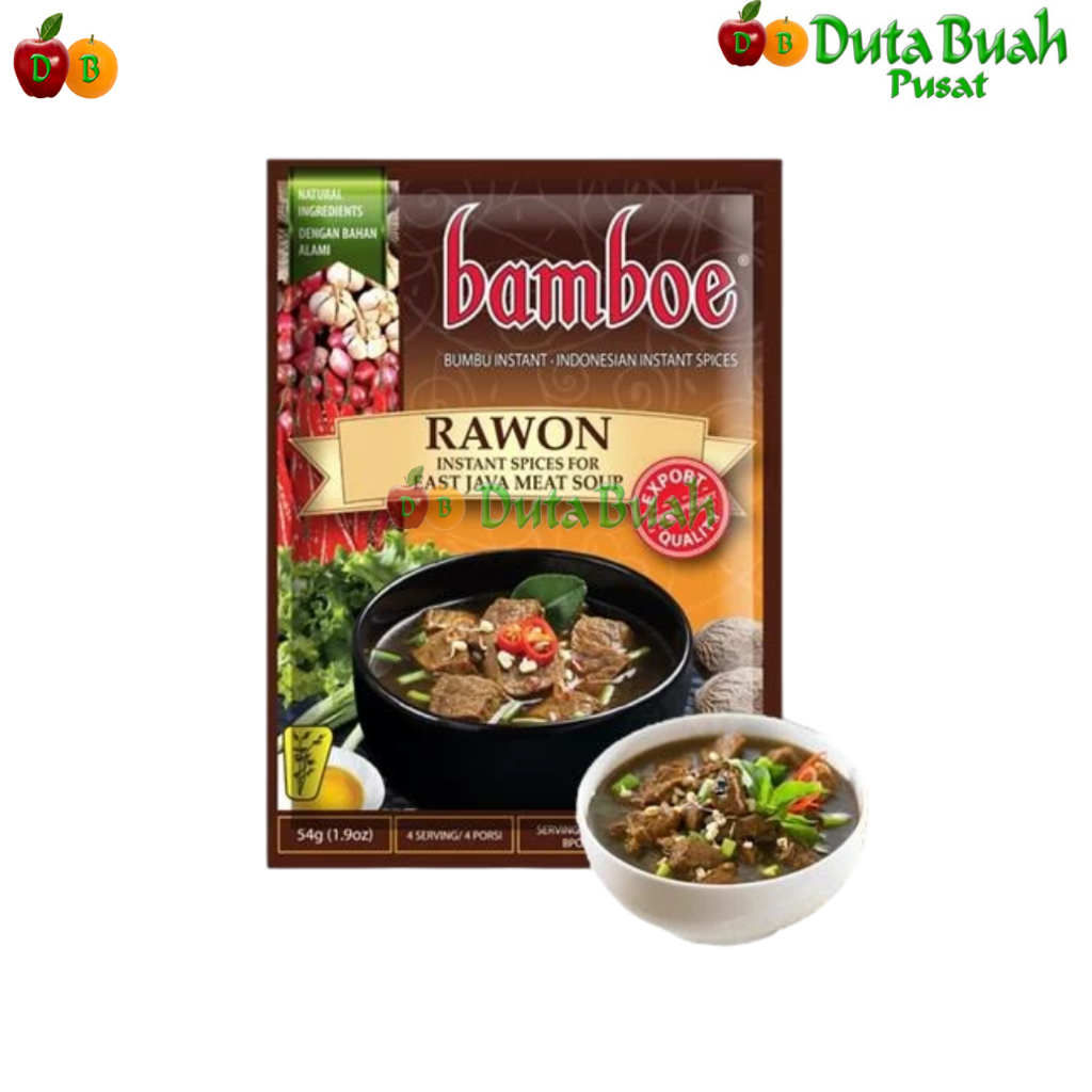 

DUTA BUAH Bamboe Bumbu Rawon Instant 54g