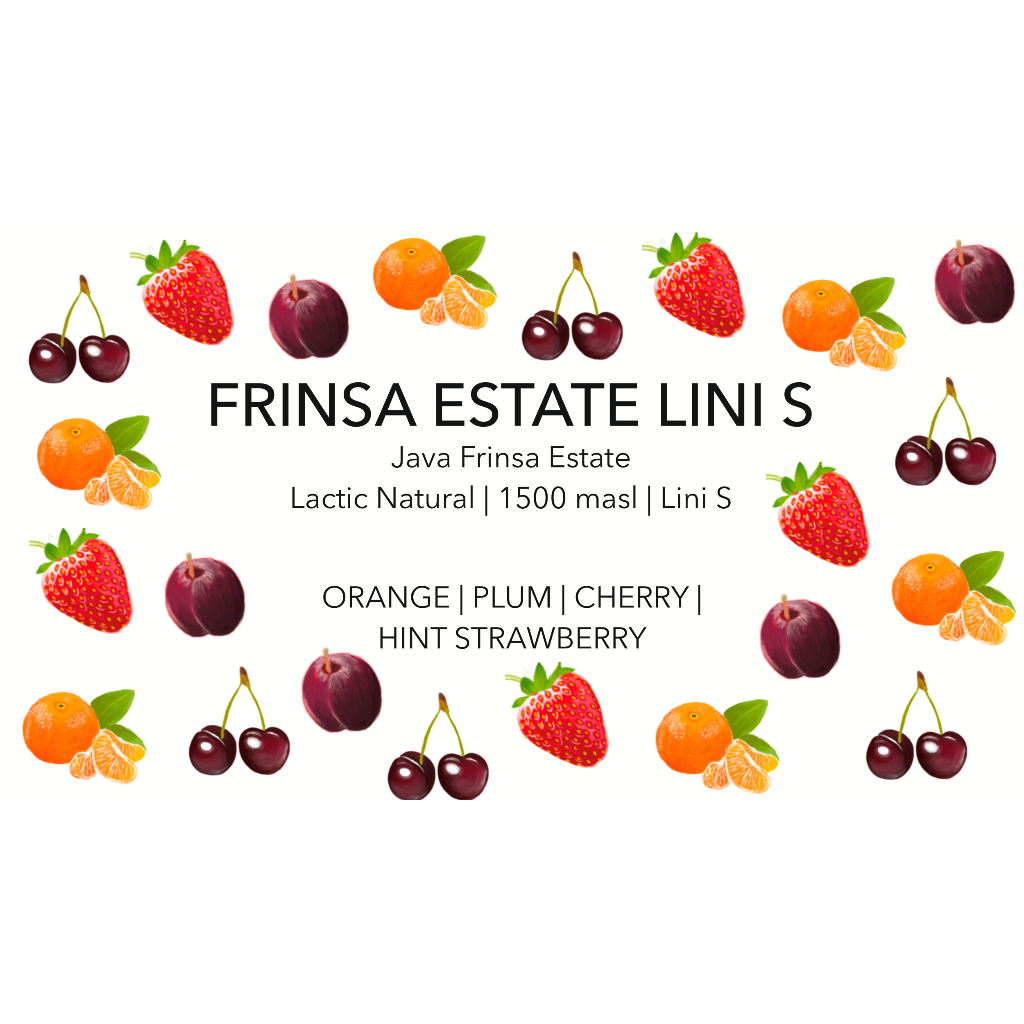

Java Frinsa Estate Lini S - Lactic Natural - Hana Roastery - Specialty Coffee