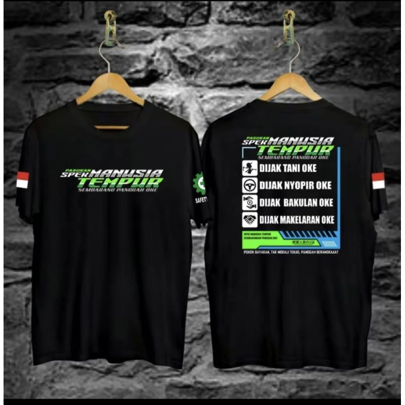 KAOS SPEK MANUSIA TEMPUR-