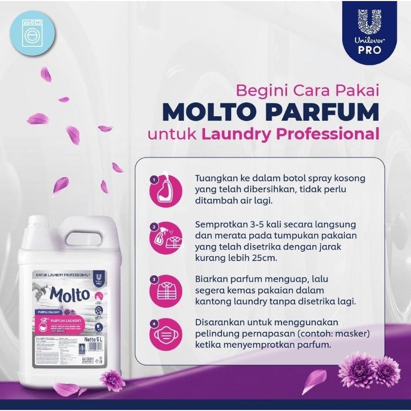 MOLTO PARFUME LAUNDRY 5 LITER