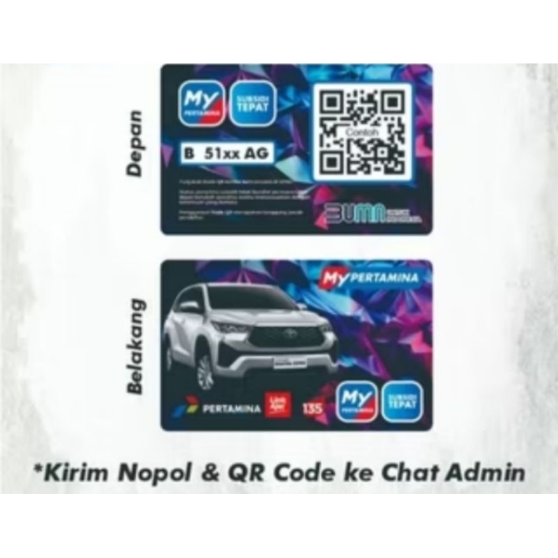 Ayo dapatkan Kartu Barcode Pertamina