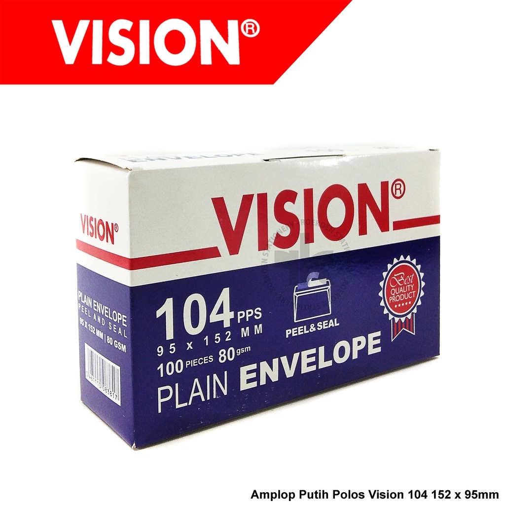 

Amplop Polos Putih VISION 104