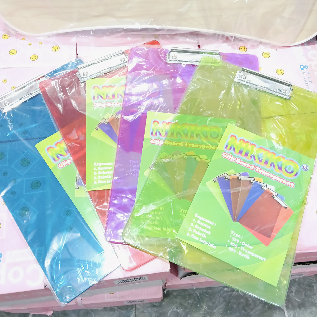 

PAPAN UJIAN JALAN CLIPBOARD MIKA ACRYLIC TRANSPARANT F4
