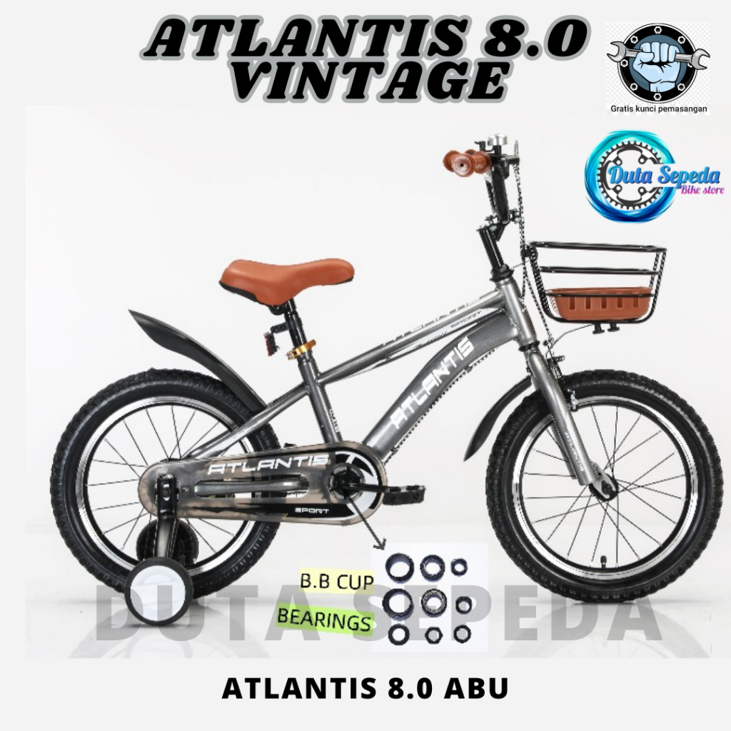 sepeda anak laki ukuran 18 inc BMX ban pompa