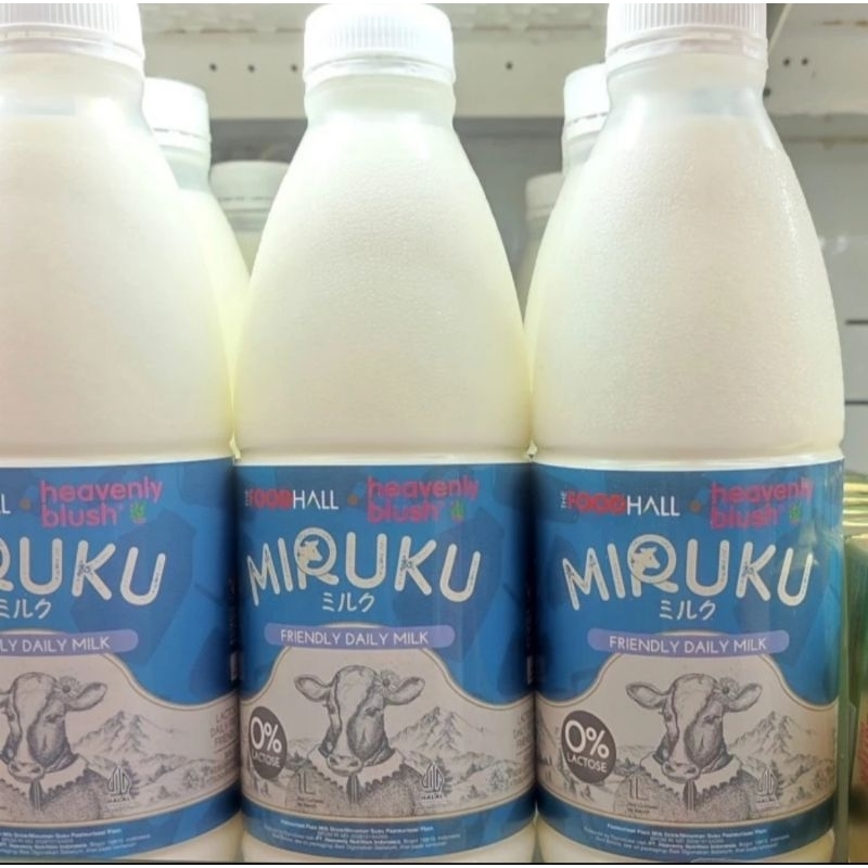 

Heavenly Blush Miruku 0%Lactose 1liter Fresh Khusus Instan/Sameday