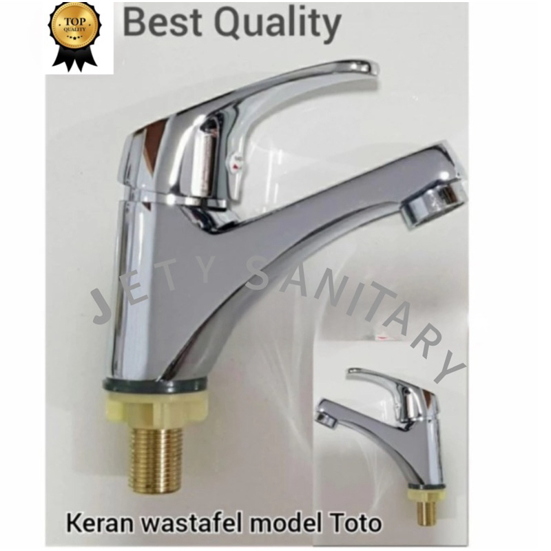 keran kran westafel model toto FIo keran cuci tangan westafel premium