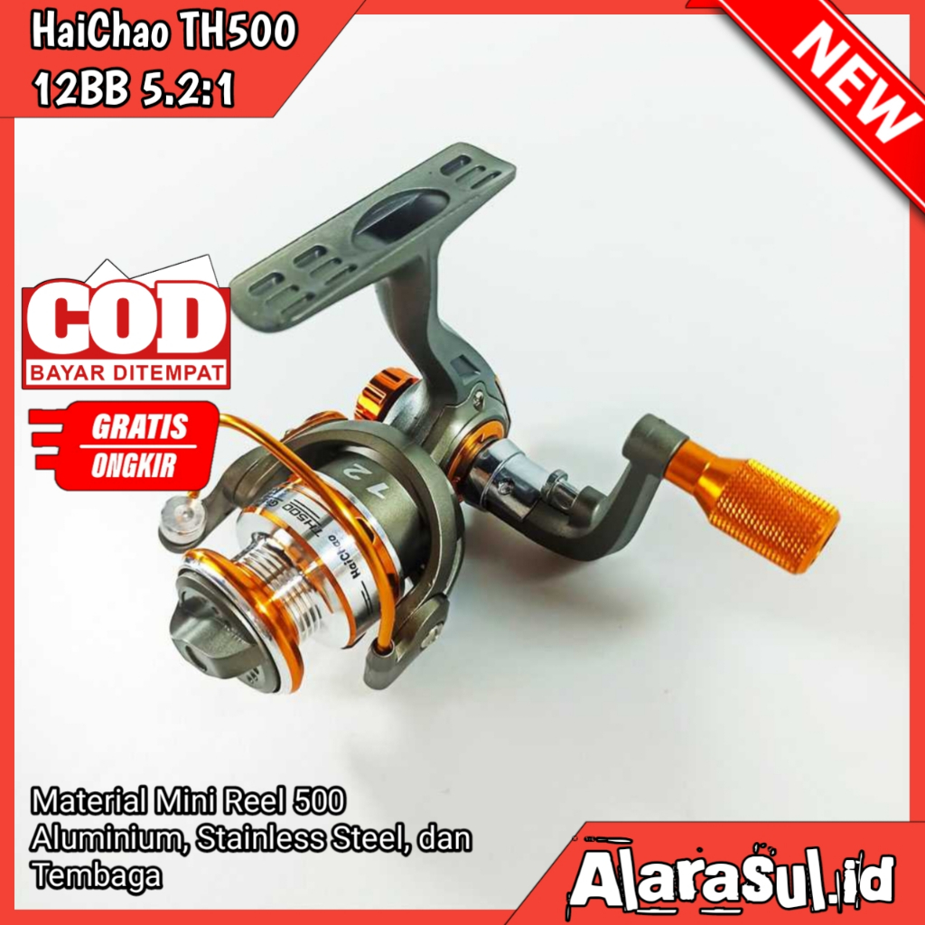 Reel Pancing Mini Full Metal Murah Rell 800 Reel 500 Promo Terbatas