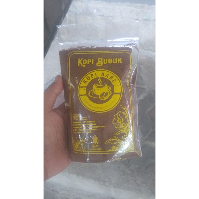 

kopi robusta 200 gram