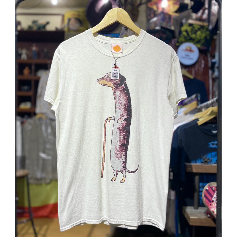 Kaos Art Snoop Dogg Father Vintage Vtg Gildan putih second bekas