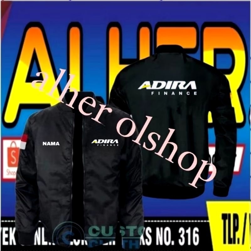 Jaket bordir Adira finance jaket Adira finance jaket bomber Adira finance jaket kerja Adira finance 