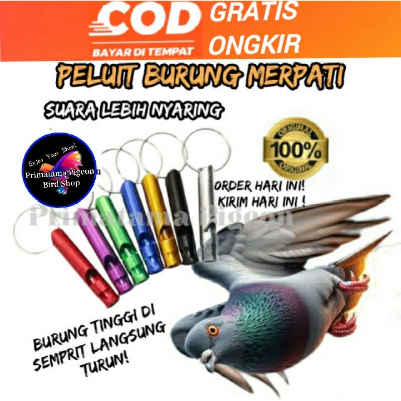 Peluit burung merpati ff/peluit ultrasonik/gantungan kunci peluit merpati