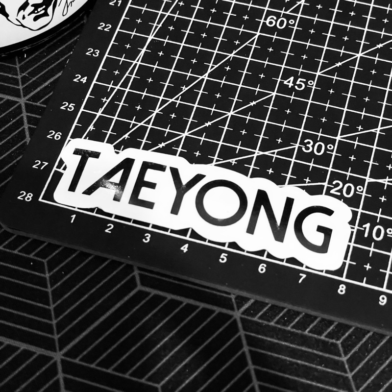 

Sticker kpop NCT Taeyong | Stiker pack laptop case hp