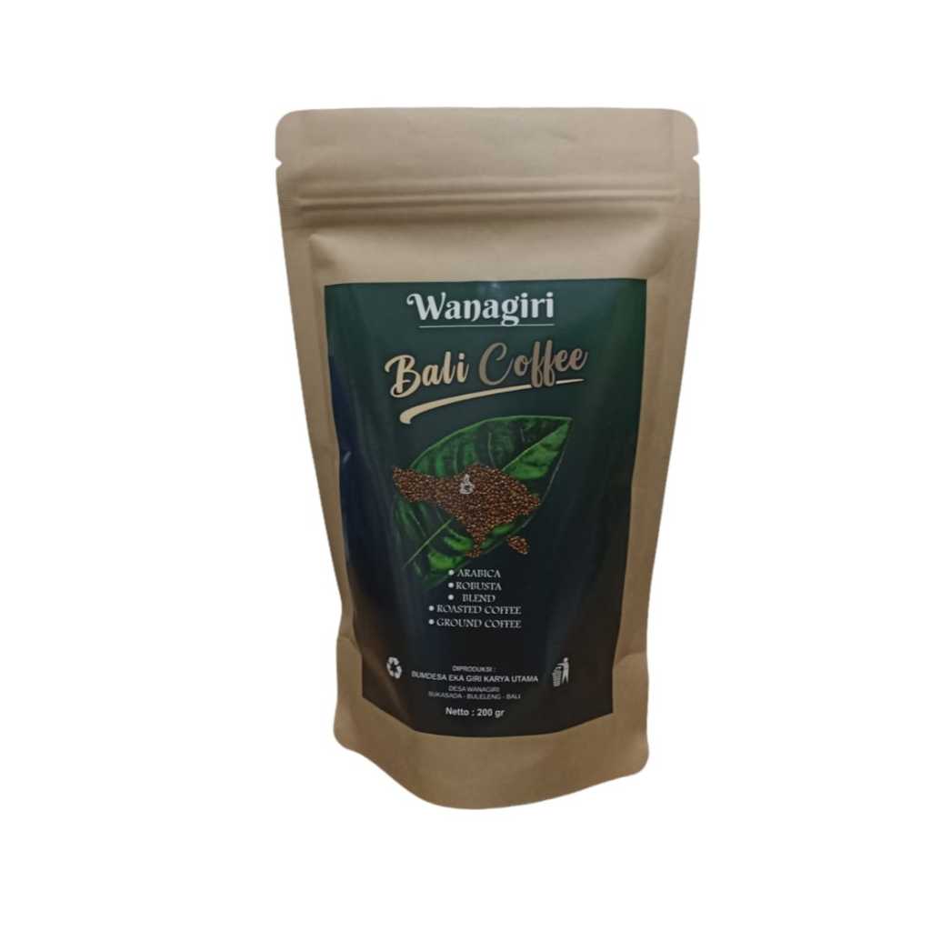 

Kopi Bubuk Arabika Wanagiri 200gr