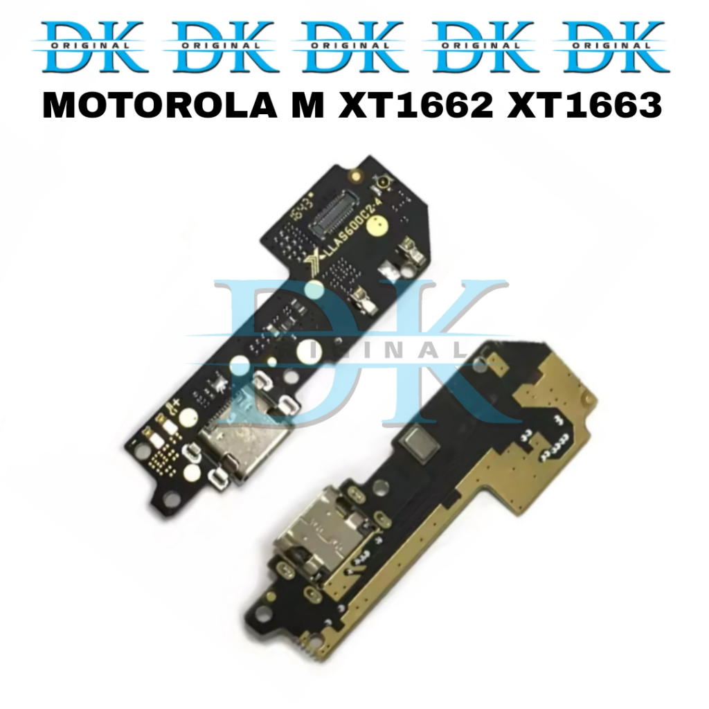 Konektor Charger Motorola M XT1662 XT1663 USB Papan Cas Mic Pcb Board