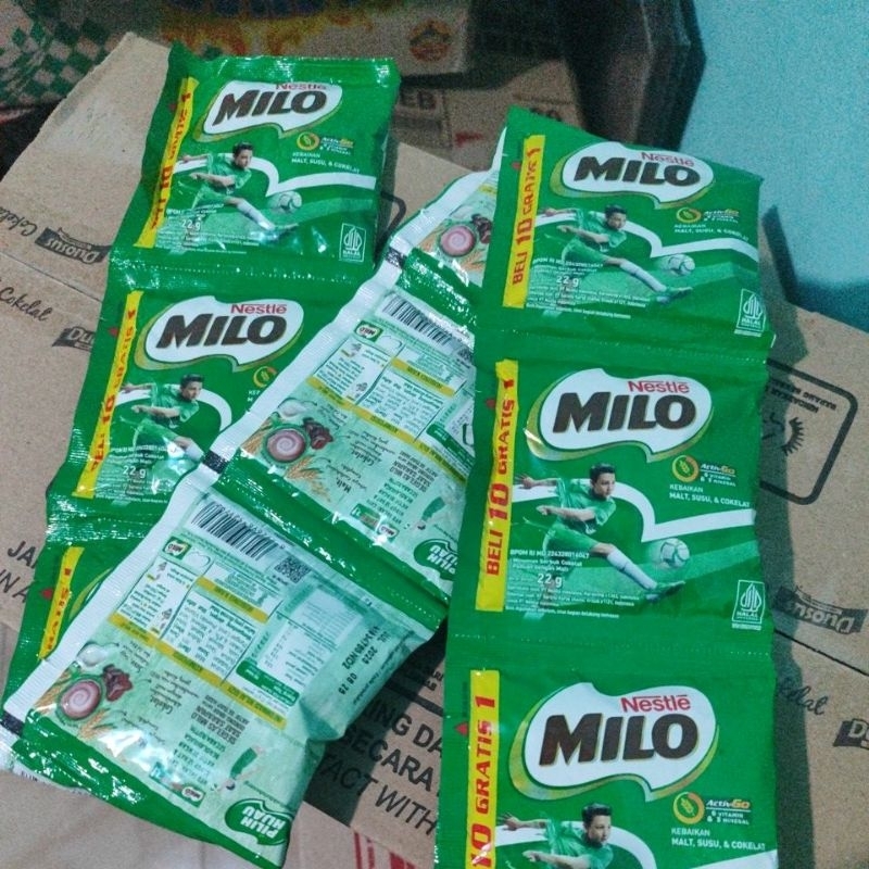 

MILO ACTIV-GO 1 RENTENG ISI 10+1PCS