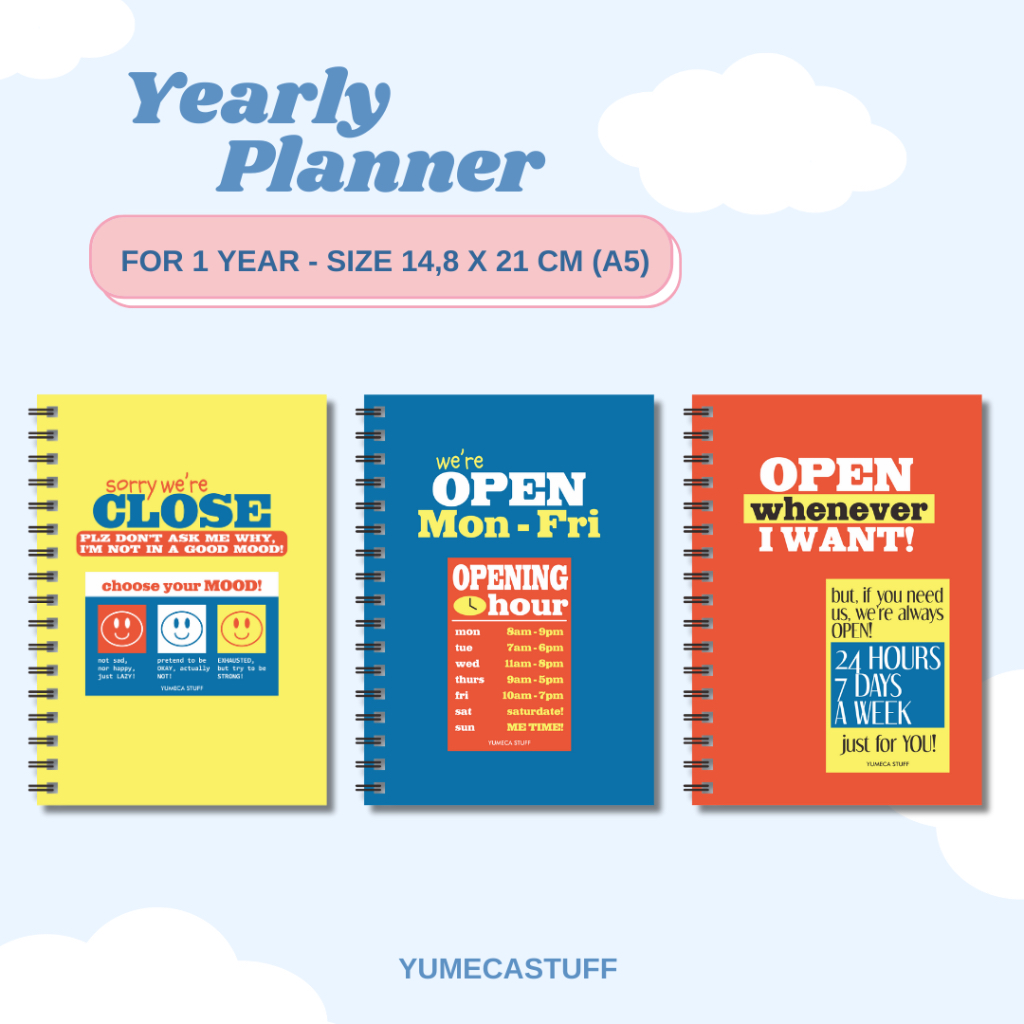 

YEARLY PLANNER POCKET NOTEBOOK
