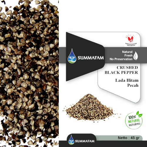 

Summafam Crushed Black Pepper - Lada Hitam Pecah