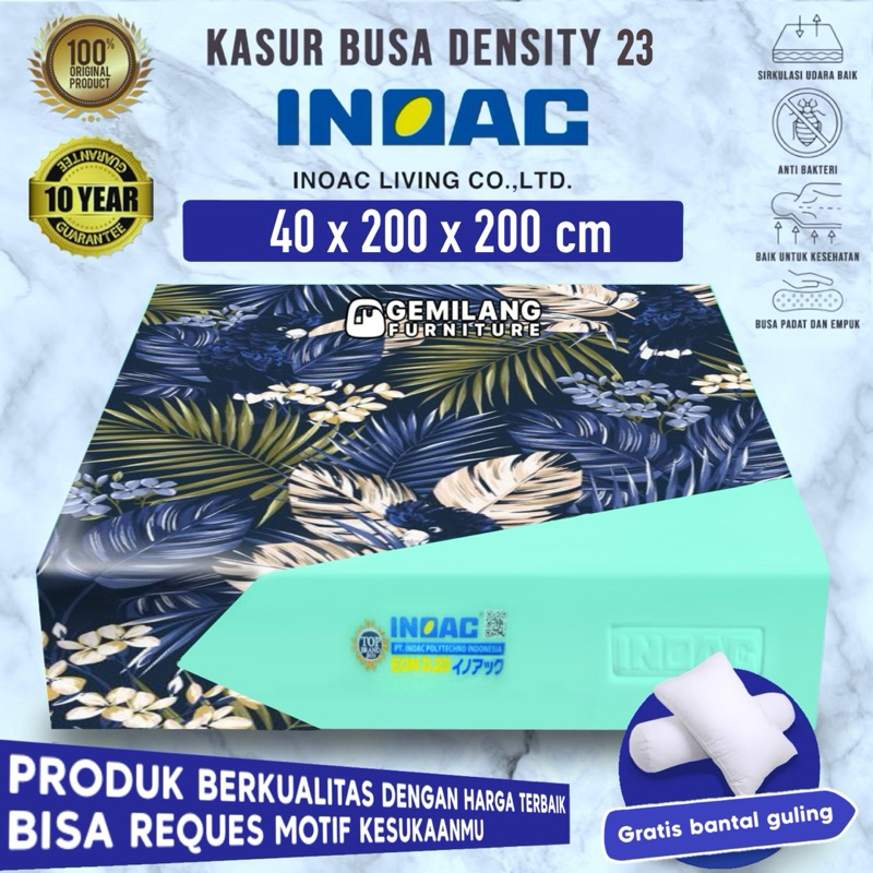 Kasur Busa Inoac EON LG D23 Tebal 40cm
