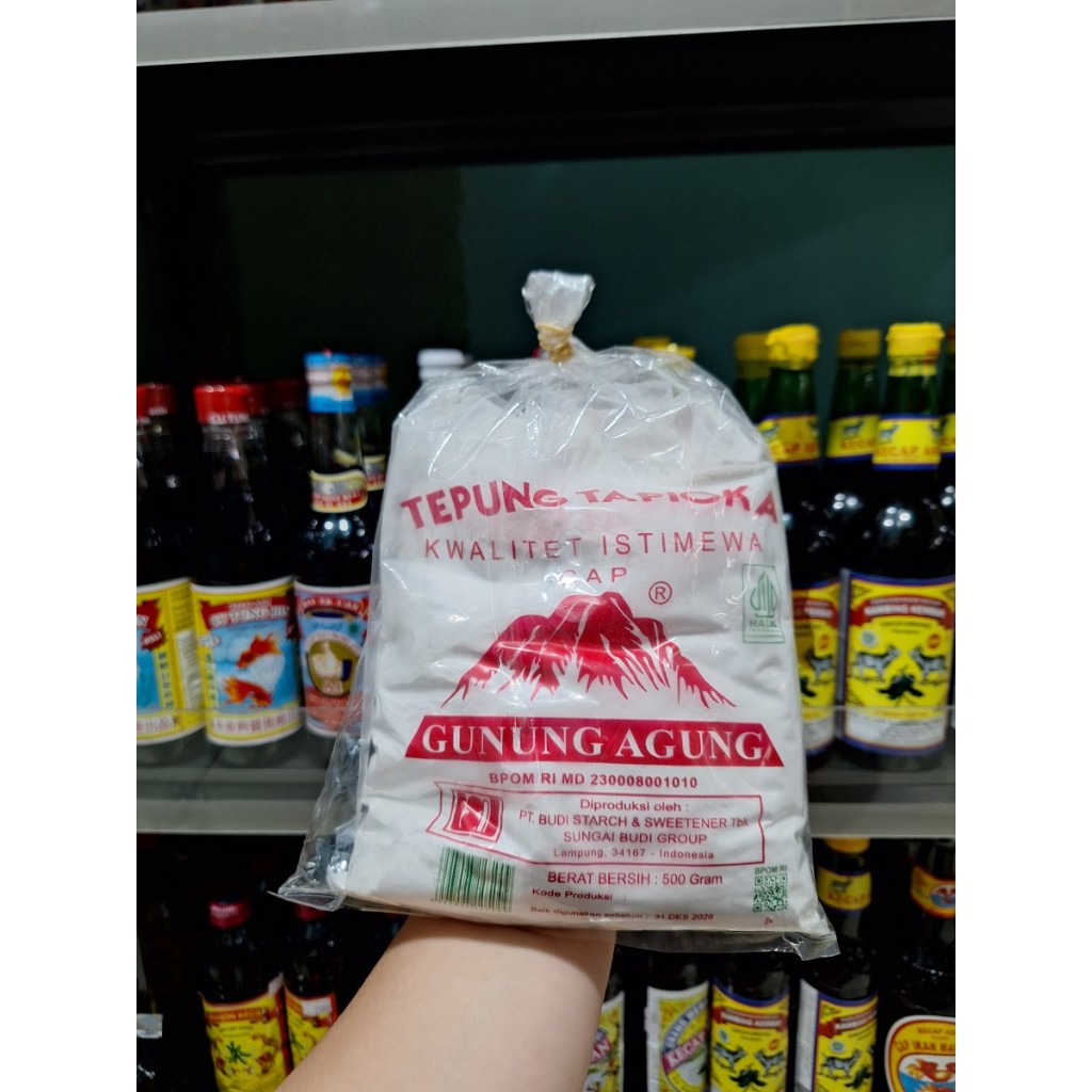 

Tepung Tapioka Gunung Agung 500 Gram Original