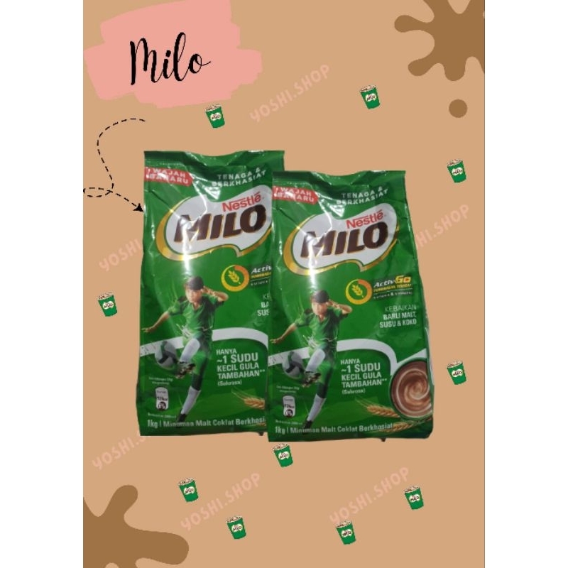 

MILO MALAYSIA, UKURAN 900 gram