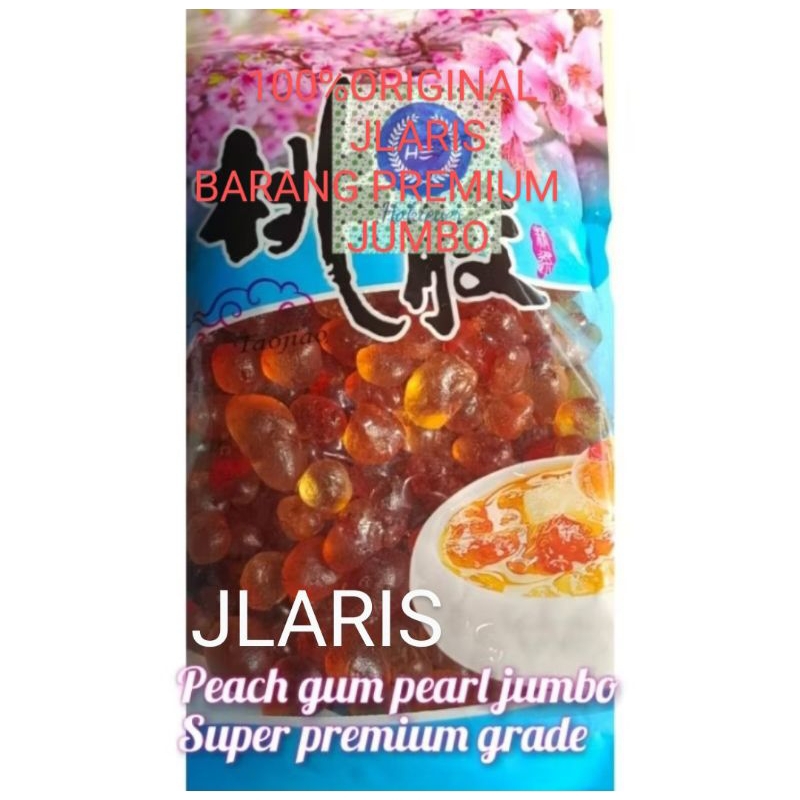 

peach gum super jumbo premium Tao jiao 250g dijamin besar