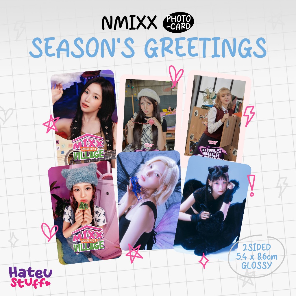 NMIXX Unofficial Photocard Season's Greetings 2025 2024 2023