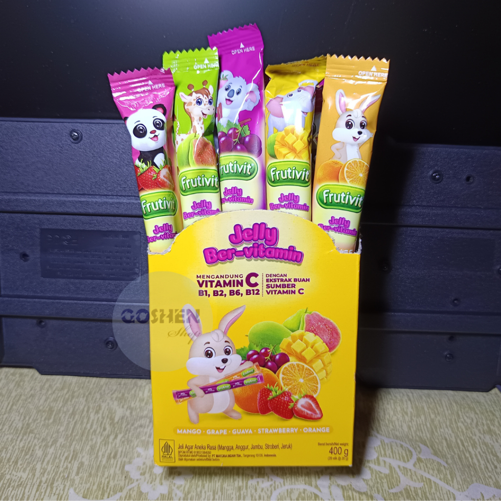 

Frutivit Stik Jelly Buah Bervitamin 1 Box Isi 20 pcs