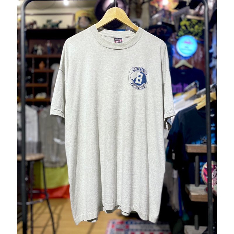 Kaos Art Putih Pionner League Champions USA  Butler University 1994 vintage by Best Fotl Single Stit