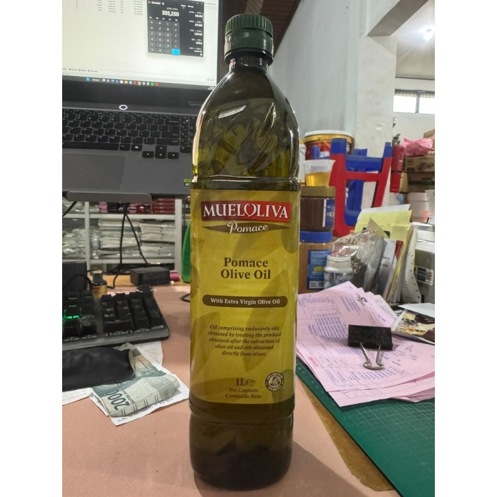 

Pomace Oil Mueloliva / Minyak Zaitun Pomace Muelolive - 1 Ltr