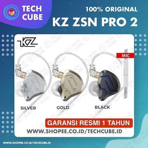 KZ ZSN PRO 2 With MIC In Ear Monitor Earphone Super Linear Dynamic Hybrid 1BA 1DD Alt X