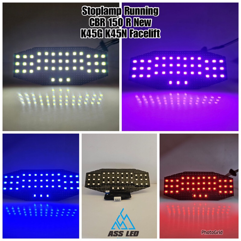 Stoplamp Running Lampu Running CBR 150R New K45G K45N Facelift Led Strip 11 Mode
