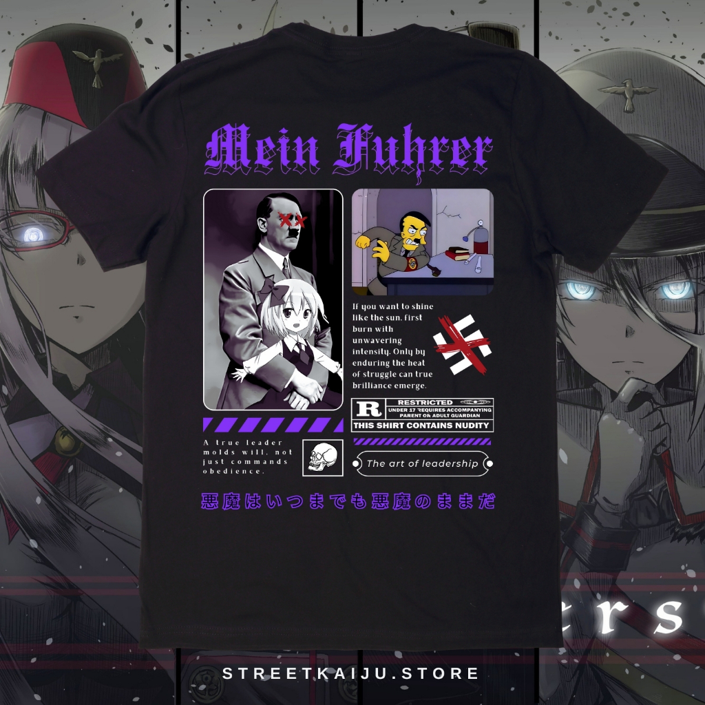 Kaos Adolf H1tl3r - Mein Fuhrer | Desain Unik & Edgy