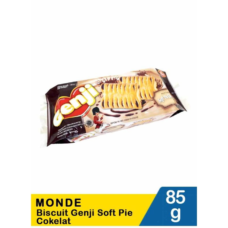 

Monde Genji Soft Pie Coklat 85 Gram 1 KARTON ISI 24 PCS