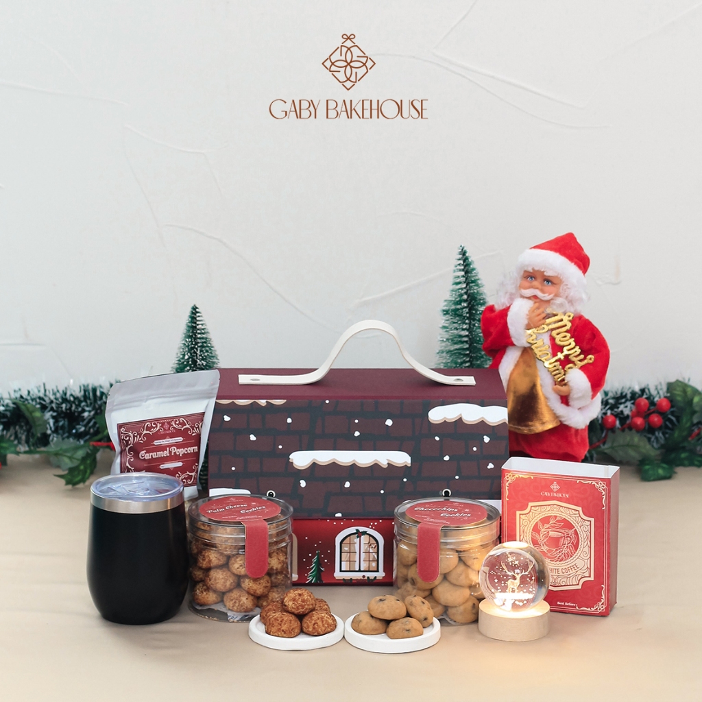 

NORTH POLE - Hampers Christmas Natal Gift Set Parsel Kue Kering Premium Christmas Cookies Bingkisan Souvenir Natal 2024