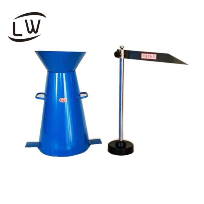 SLUMP TEST SET / CORONG SLUMP TEST BAHAN BESI / CONE FUNNEL SLUMP TEST