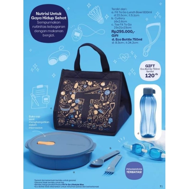 FIT TO GO TUPPERWARE