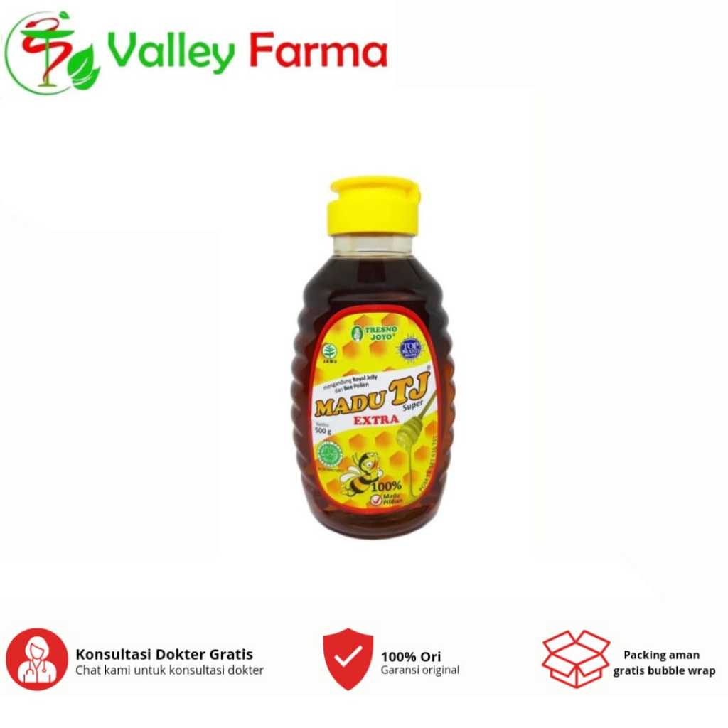

Madu TJ Extra 150 Gr 250 Gr - Memelihara Daya Tahan Tubuh