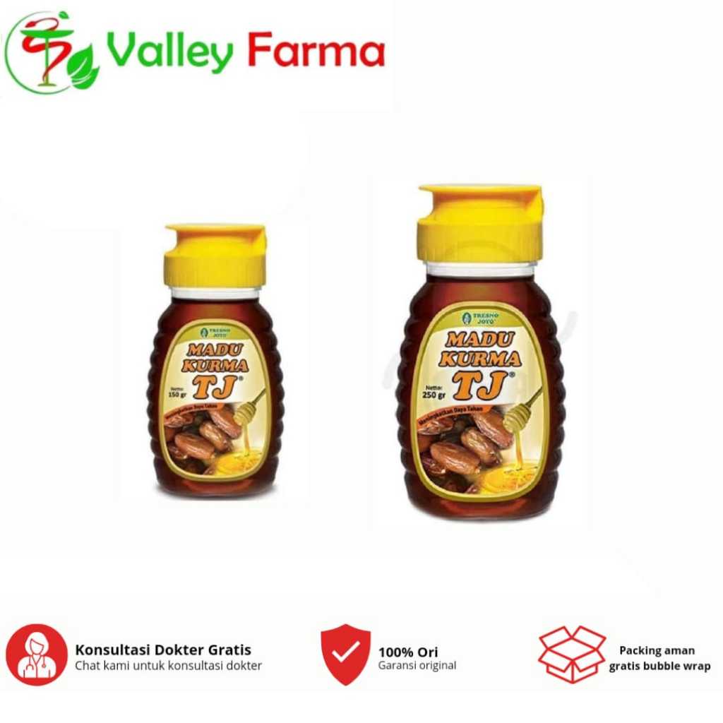 

Madu TJ Kurma 150 Gr 250 Gr - Memelihara Kesehatan Tubuh
