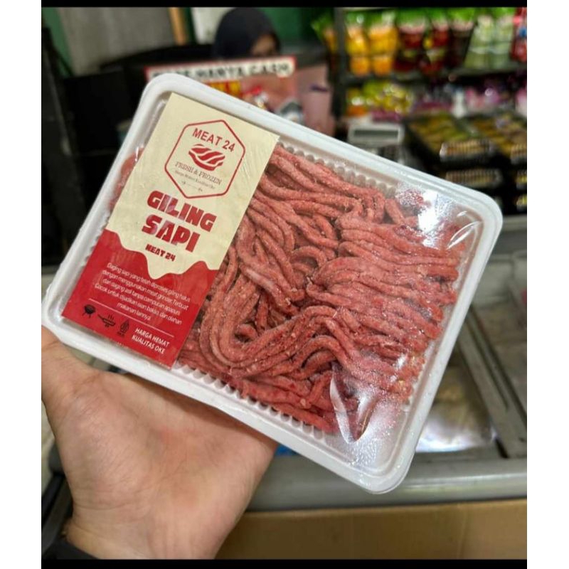 

Daging sapi giling 250gr