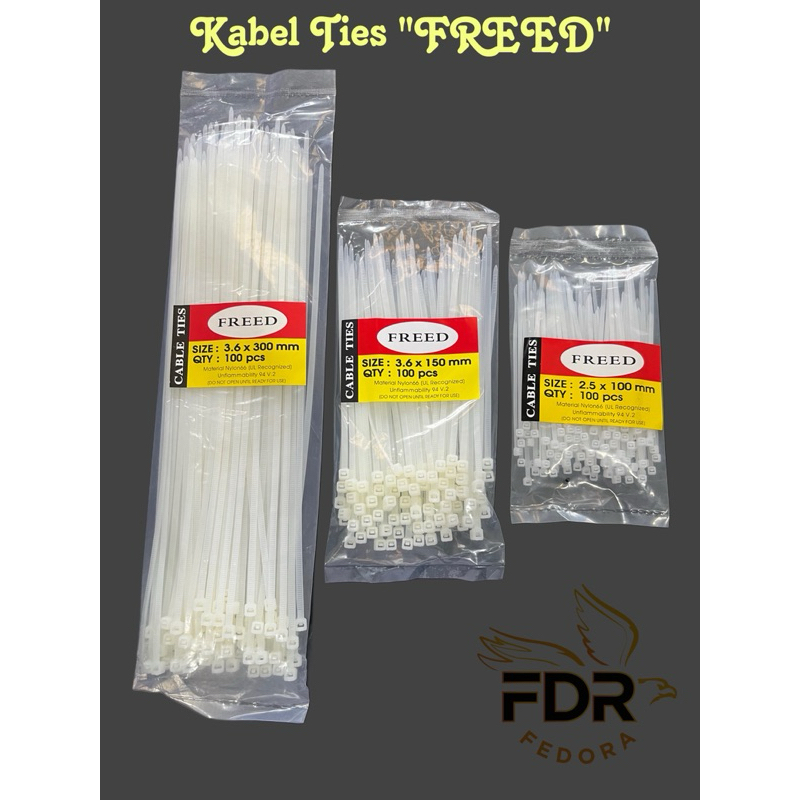 Kabel Ties Freed 2.5x100/Kabel ties 2.5x100/Cable Ties 2.5x100