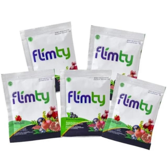

Flimty fiber 1 box isi 16 sachet