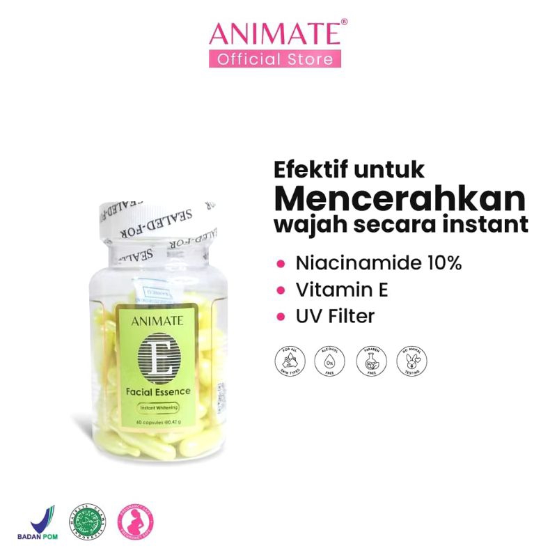 (COD)ANIMATE FACIAL ESSENCE|SERUM ANIMATE VITAMIN E