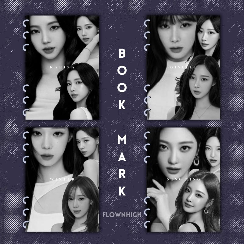 

Aespa Bookmark | Pembatas buku A5 B5