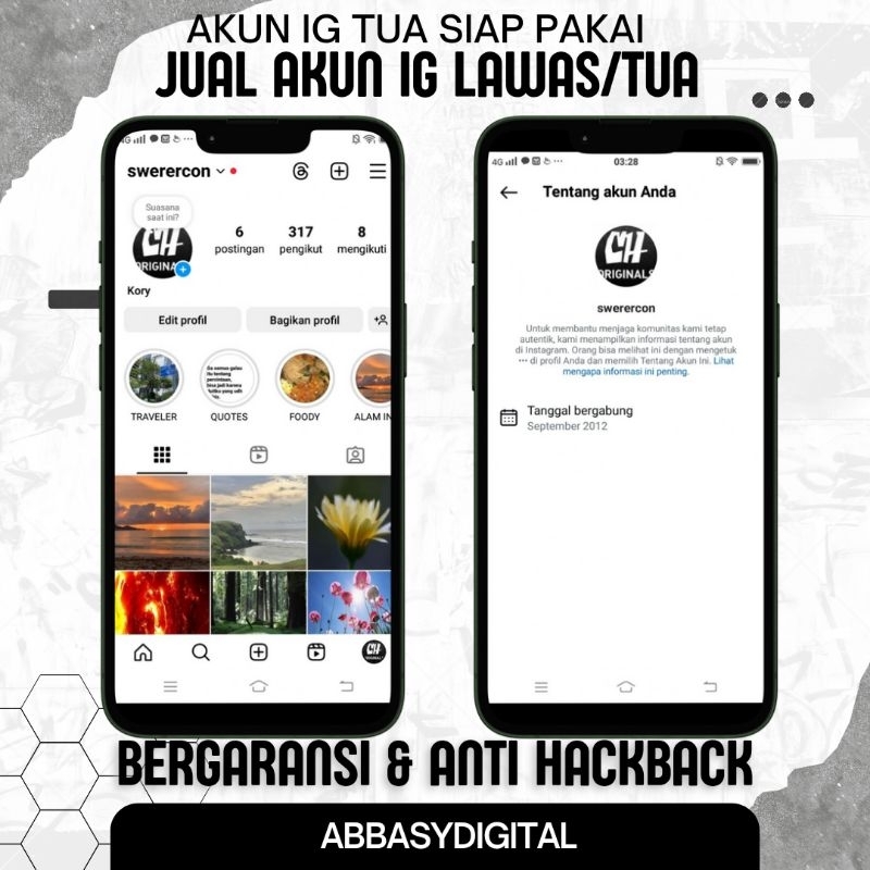 AKUN IG LAWAS AKUN IG REAL AKTIF AKUN IG TUA AKUN IG TAHUN TUA