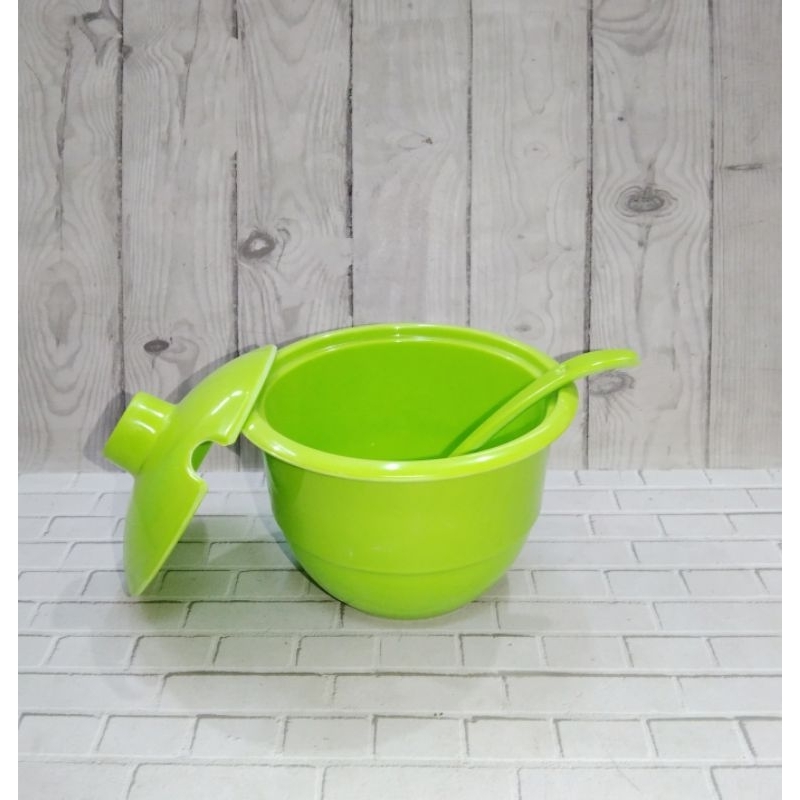 MANGKOK SAMBAL TUTUP MELAMIN MS01 / MANGKOK CABE - SINGA SINGI