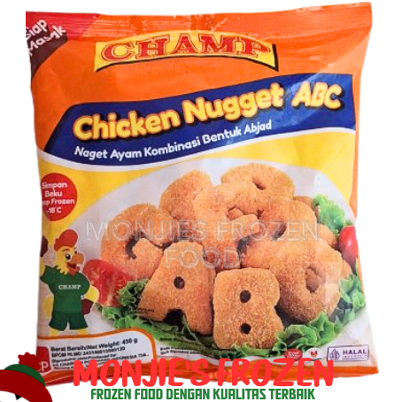 

Champ Chicken Nugget ABC 450gr