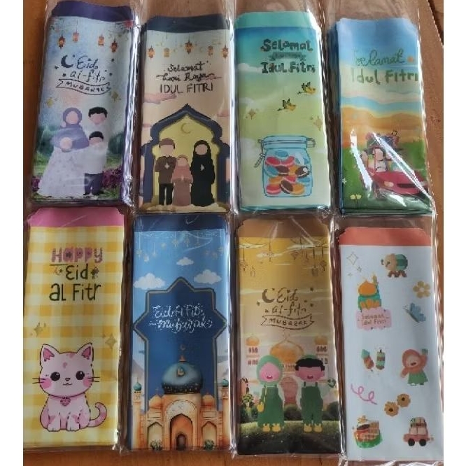 

[BEBAS PILIH] Amplop Lebaran Jumbo Panjang amplop ISI 10pcs uang tanpa lipat GROSIR AMPLOP