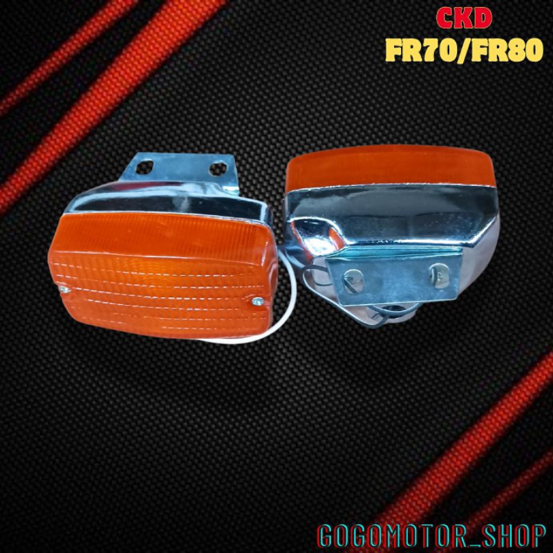 Lampu sen rinting rentang Sien depan+bolam Suzuki FR70 FR80  sen Fr 70 Fr 80 ckd